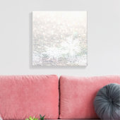 地面に降る雪 キャンバスプリント (インサイチュ (リビング))