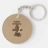 地面に キーホルダー (裏面)