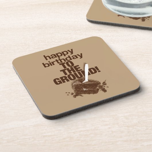 地面に コースター (左側)