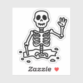 地面のスケルトン シール