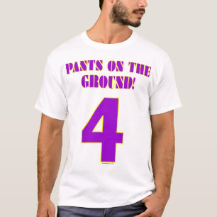 地面のズボン Tシャツ