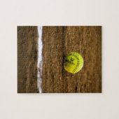 地面のソフトボール ジグソーパズル (横)