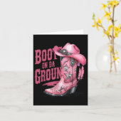 地面のブーツ女性のカーボーイブーツ西C カード (黄色い花)