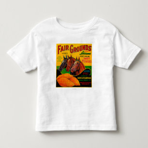 地面のヤマイモのLabelBreaux公平な橋、LA トドラーTシャツ