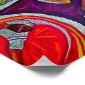 地面の円 ポスター (角)