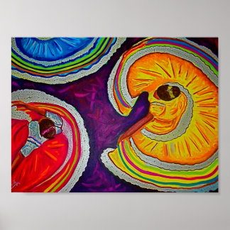 地面の円 ポスター