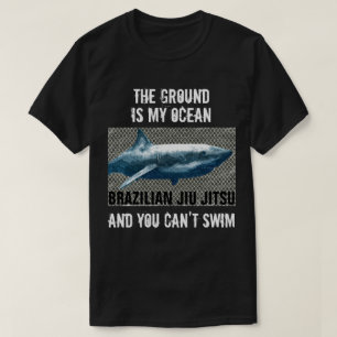 地面は私の海BJJのTシャツです Tシャツ