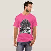 地面は私の王国mmaの組み合わせ tシャツ (正面フル)
