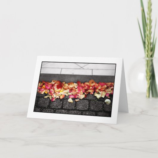 地面カードで歩きました カード (正面)