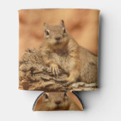 地面リス 缶クーラー (正面)