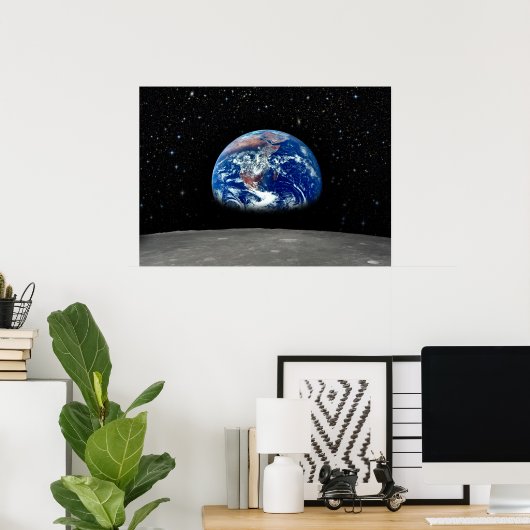 地面上昇の組成 ポスター (ホームオフィス)