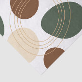 地音の形オーガニック状パターン2 薄葉紙 (詳細)