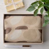 地音の形オーガニック状パターン 薄葉紙 (ギフト)