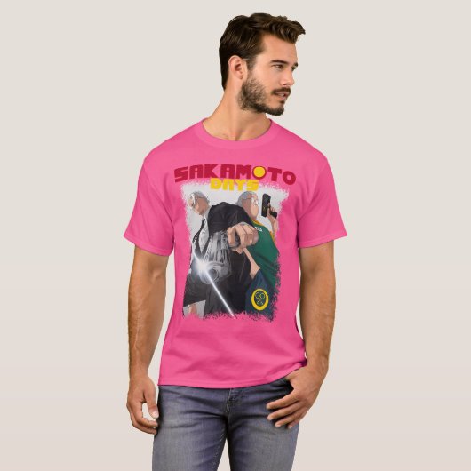 坂本日 – 薄い脂肪 Tシャツ (正面フル)