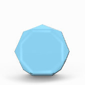 均一な薄青色の背景 フォトブロック (正面)
