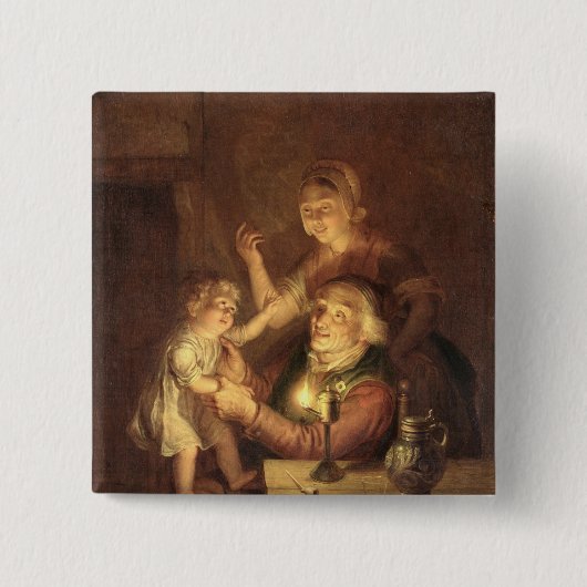 均等になること 缶バッジ (正面)