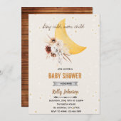 坊保の花は野月の子を宿す  招待状 (正面/裏面)