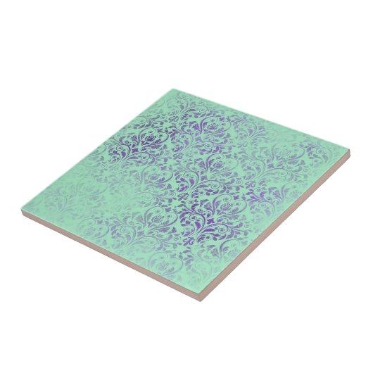 坊保仙人図 タイル (側面)