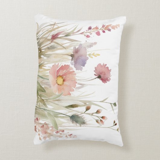 坊保山花パーソナライズされた名枕 アクセントクッション (裏面(縦))