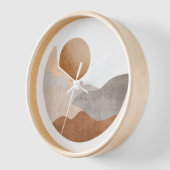 坊保禅月 壁時計 (傾斜)