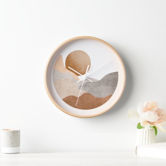 坊保禅月 壁時計 (ホーム)