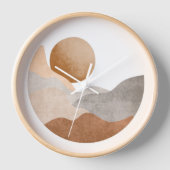 坊保禅月 壁時計 (正面)