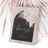 坊保花アーチはペデスタルを好む 台座サイン