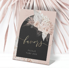 坊保花アーチはペデスタルを好む 台座サイン