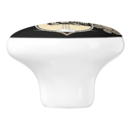 坊蔵木 セラミックノブ (側面)