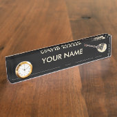 坊蔵木 デスクネームプレート (側面)