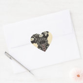 坊蔵木 ハートシール (封筒)