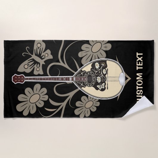 坊蔵木 ビーチタオル (正面)