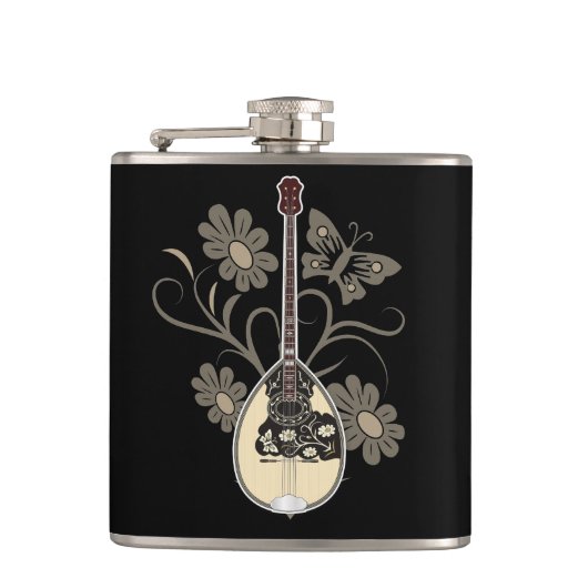 坊蔵木 フラスク (正面)