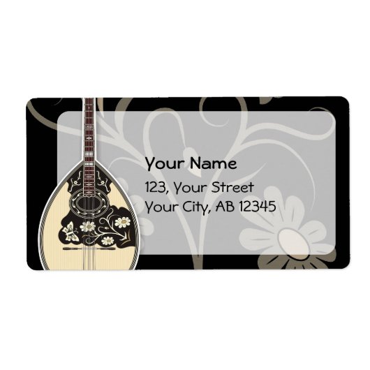 坊蔵木 ラベル (正面)