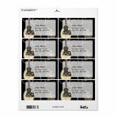 坊蔵木 ラベル (フルシート)