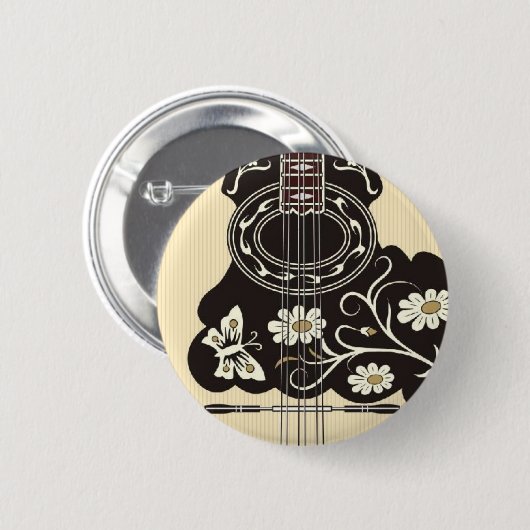 坊蔵木 缶バッジ (正面&裏面)