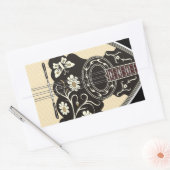 坊蔵木 長方形シール (封筒)