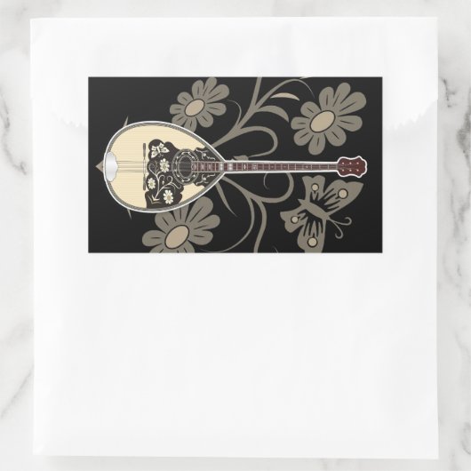 坊蔵木 長方形シール (バッグ)