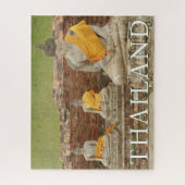 坐像 |アユタヤ，タイ ジグソーパズル (縦)