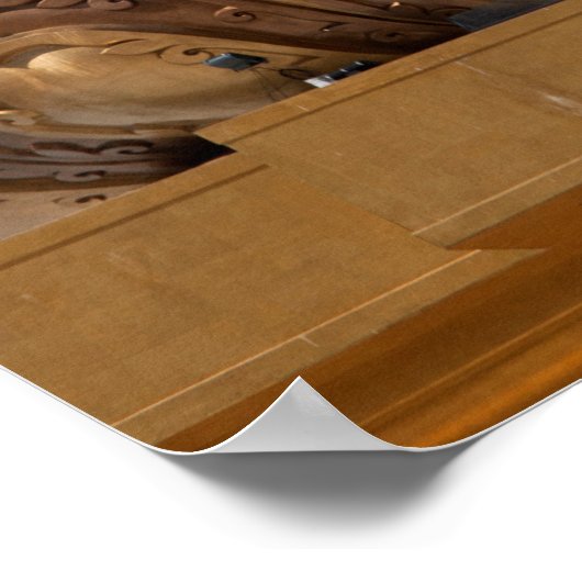 坐像 ポスター (角)