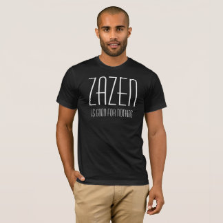 坐禅は無のための仏教禅の瞑想 Tシャツ