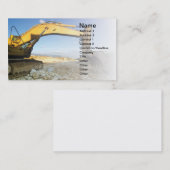 坑夫 名刺 (正面/裏面)