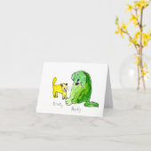 垂れ下がった及び自信満々 • Tyler Overtonは、9つを-カード老化させます カード (黄色い花)