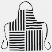 垂直および水平ストライプ方向 エプロン (正面)