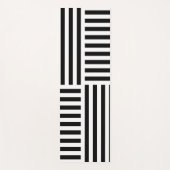 垂直および水平ストライプ方向 ヨガマット (正面)