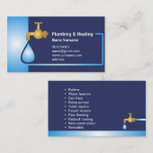 垂直になる及び熱するマスターのための名刺 名刺 (正面/裏面)