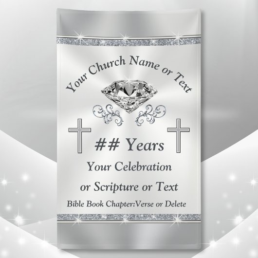 垂直の教会のビニールバナーの任意の大事な行事 横断幕