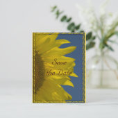 垂直ひまわり式と天空式の日付を保存 案内ポストカード (スタンド正面)