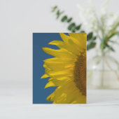 垂直ひまわり ポストカード (スタンド正面)