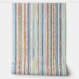 垂直カラフルストライプパターン緑の黄色い青 壁紙